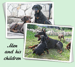 Men and his children